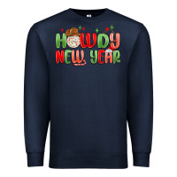 Navy howdy new year Premium Sweatshirt - MaliasSmallBusiness