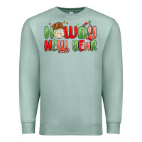 Seafoam howdy new year Premium Sweatshirt - MaliasSmallBusiness