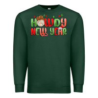Sports Green howdy new year Premium Sweatshirt - MaliasSmallBusiness