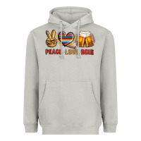 Moon Dust peace love beer Heavyweight Hoodie - NancyCooperArtShop