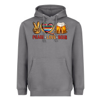 Storm peace love beer Heavyweight Hoodie - NancyCooperArtShop
