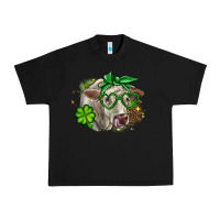 Black Charolais St. Patrick's Day Urban Heavy Tee - OliviaCreatesArt