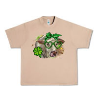 Burro Charolais St. Patrick's Day Urban Heavy Tee - OliviaCreatesArt