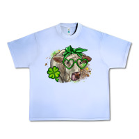 Grape Ice Charolais St. Patrick's Day Urban Heavy Tee - OliviaCreatesArt