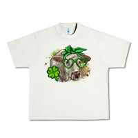 Pistachio Charolais St. Patrick's Day Urban Heavy Tee - OliviaCreatesArt