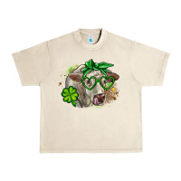 Sandshell Charolais St. Patrick's Day Urban Heavy Tee - OliviaCreatesArt