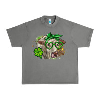 Tornado Charolais St. Patrick's Day Urban Heavy Tee - OliviaCreatesArt