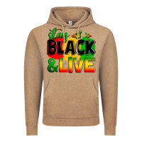 Vintage Coffee stay black and live Vintage Hoodie - Zillion Design Studio