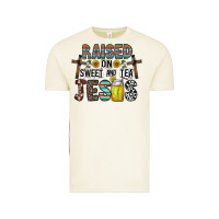 Vintage Arctic raised on sweet and tea jesus Vintage Tee - CowhideDigitalArt