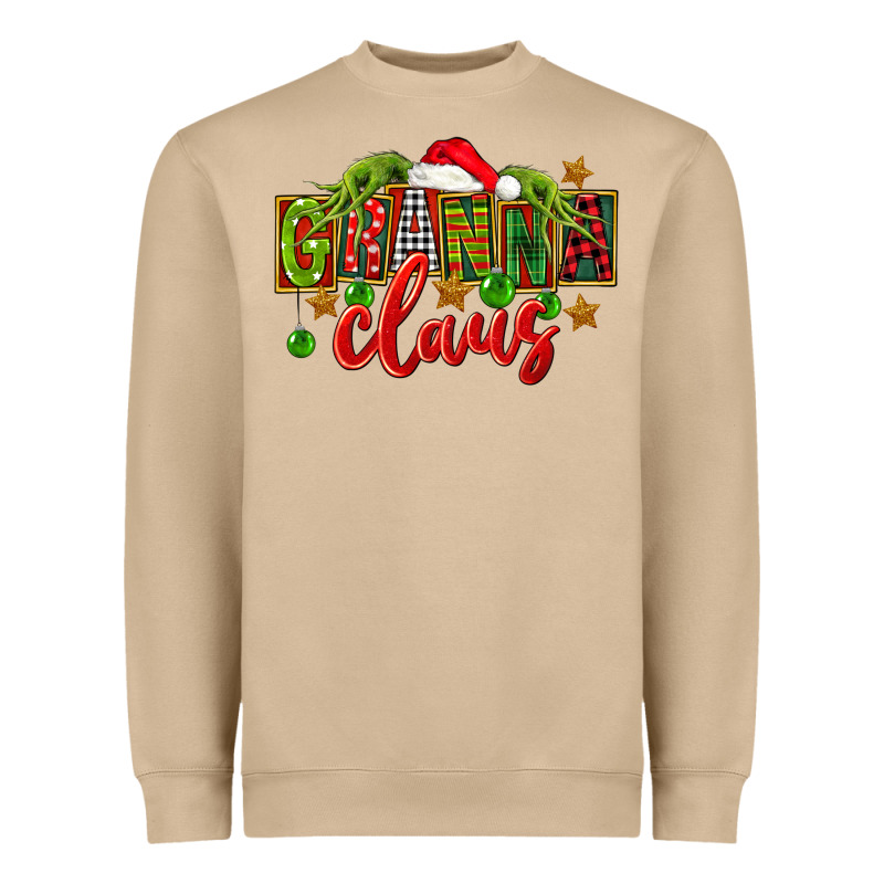Christmas Granna Claus Heavyweight Sweatshirt by FaDigitalArtStudio | Teevron