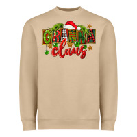 Mushroom Christmas granna claus Heavyweight Sweatshirt - FaDigitalArtStudio