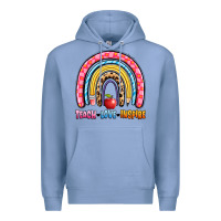 Colony Blue teach love inspire rainbow Premium Hoodie - Artiststas