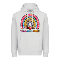 Dove Grey teach love inspire rainbow Premium Hoodie - Artiststas