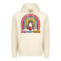 Tofu teach love inspire rainbow Premium Hoodie - Artiststas
