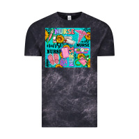 Cloud Black western nurse Vintage Tee - AdoDesignShop