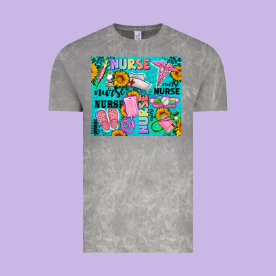 Western Nurse Vintage Tee Designed By Adodesignshop