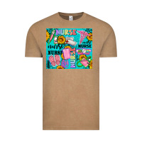 Vintage Coffee western nurse Vintage Tee - AdoDesignShop