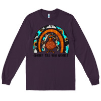 Plum gobble till you wobble rainbow Long Sleeve Tee - JahusDesignShop