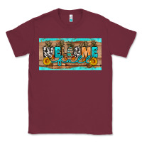 Burgundy Welcome Fall Classic Tee - Artiststas
