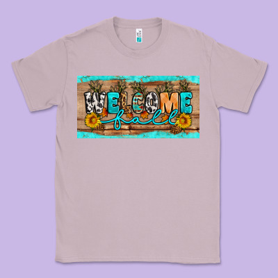 Welcome Fall Classic Tee Designed By Artiststas