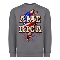 Storm America 4th of July Heavyweight Sweatshirt - CowGirlArtShop