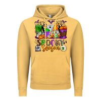 Vintage Mustard Spooky Season Coffee Cups Vintage Hoodie - texasbilliewilder