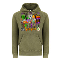 Vintage Olive Spooky Season Coffee Cups Vintage Hoodie - texasbilliewilder