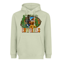 Matcha long live cowgirls Heavyweight Hoodie - NancyCooperArtShop