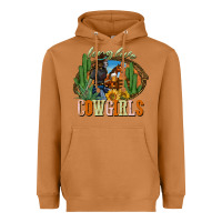 Meerkat long live cowgirls Heavyweight Hoodie - NancyCooperArtShop