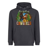 Smoke long live cowgirls Heavyweight Hoodie - NancyCooperArtShop
