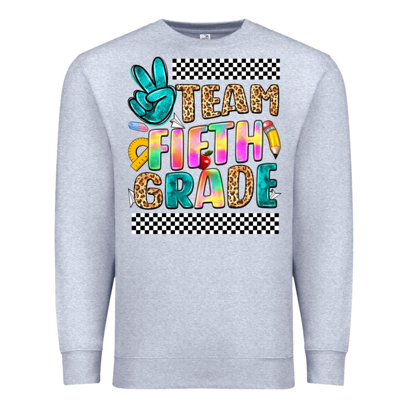 Team Fifth Grade Premium Sweatshirt by NancyCooperArtShop | Teevron