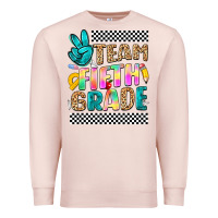 Pale Pink team fifth grade Premium Sweatshirt - NancyCooperArtShop
