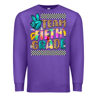 Purple team fifth grade Premium Sweatshirt - NancyCooperArtShop