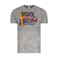 Red White Beer And Boozed Vintage Tee | Teevron