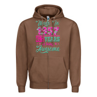 Chestnut made in 1957, 65 years of being awesome kopya Zipper Hoodie - Jasminsmagicworld