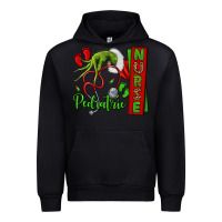 Black Christmas Character Urban Hoodie - NancyCooperArtShop