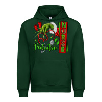 Forest Green Christmas Character Urban Hoodie - NancyCooperArtShop