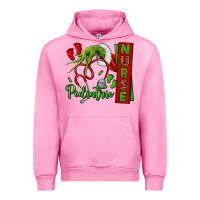Fuchsia Pink Christmas Character Urban Hoodie - NancyCooperArtShop