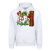 White Christmas Character Urban Hoodie - NancyCooperArtShop