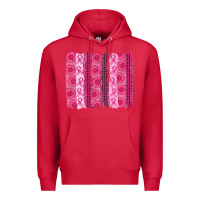 Cardinal breast cancer brushstroke Premium Hoodie - AdoDesignShop
