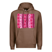 Chestnut breast cancer brushstroke Premium Hoodie - AdoDesignShop
