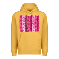 Mustard breast cancer brushstroke Premium Hoodie - AdoDesignShop