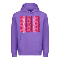Purple breast cancer brushstroke Premium Hoodie - AdoDesignShop