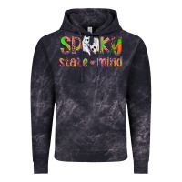 Cloud Black Spooky State of Mind Vintage Hoodie - texasbilliewilder