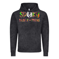 Vintage Black Spooky State of Mind Vintage Hoodie - texasbilliewilder