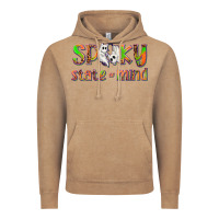 Vintage Coffee Spooky State of Mind Vintage Hoodie - texasbilliewilder