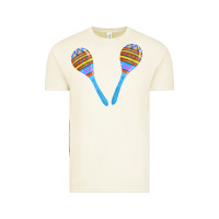 Vintage Arctic blue maracas Vintage Tee - FaDigitalArtStudio