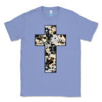 Colony Blue cowhide cross Classic Tee - JahusDesignShop