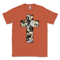 Copper cowhide cross Classic Tee - JahusDesignShop
