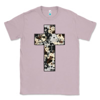 Lilac cowhide cross Classic Tee - JahusDesignShop